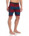 RVCA Men's Civil Stripe 18-Inch Trunk