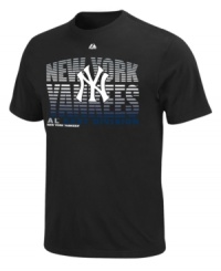 A fan favorite. Show your team pride with this New York Yankees t-shirt from Majestic. A fan favorite. Show your team pride with this New York Yankees t-shirt from Majestic.