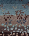 Studio Mocha Leaves Rug Rug Size: 8' x 10'