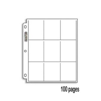 Ultra Pro 9-Pocket Trading Card Pages - Platinum Series (100 Pages) Ultra Pro 9-Pocket Trading Card Pages - Platinum Series (100 Pages)