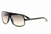 Marc By Marc Jacobs Women's MMJ 275-S MMJ275S Navigator Sunglasses,Shiny Blakc Frame/Grey Mirror Gradient Silver Lens,One Size