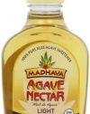 Madhava Organic Light Agave, 23.5-Ounce (Pack of 6)