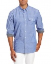 Nautica Men's Long Sleeve Patchwork Shirt