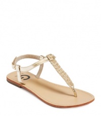 G by GUESS Women's Dawn Sandal, GOLD (7) G by GUESS Women's Dawn Sandal, GOLD (7)