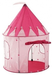 Girl's Playhouse Pink Princess Castle Play Tent for Kids - Indoor / Outdoor - Pockos Girl's Playhouse Pink Princess Castle Play Tent for Kids - Indoor / Outdoor - Pockos