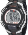 Timex Men's T5K415 Ironman Traditional 30-Lap Oversize Black Fast Wrap Velcro Strap Watch