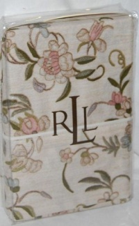 RALPH LAUREN Floral ROMANTIC TRAVELER Cream STANDARD PILLOWCASES RALPH LAUREN Floral ROMANTIC TRAVELER Cream STANDARD PILLOWCASES