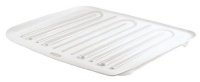 Rubbermaid L3-1182-M6-WHT Antimicrobial Large Drain Board, White Rubbermaid L3-1182-M6-WHT Antimicrobial Large Drain Board, White