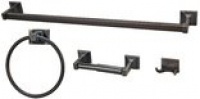 Hardware House 689554 Sunset Collection 4-Piece Bathroom Accessory Set, Classic Bronze Hardware House 689554 Sunset Collection 4-Piece Bathroom Accessory Set, Classic Bronze