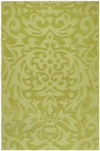 Mystique Lime Green Floral Rug Rug Size: 5' x 8' Mystique Lime Green Floral Rug Rug Size: 5' x 8'