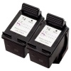 Sophia Global Remanufactured Ink Cartridge Replacement for HP 74 (2 Black)