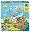 Animals and Their Babies 40 Piece Children's Puzzle Ball