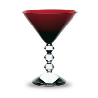 Baccarat Vega Martini Ruby Martini Glass 2101565 Baccarat Vega Martini Ruby Martini Glass 2101565