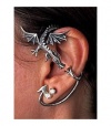 Classic Flying Dragon Ear Wrap Cuff Earring Gothic Earring Punk Rock Left Ear