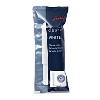 This Jura filter removes chlorine, lead, aluminum and copper from your tap water for better-tasting coffee drinks. It's compatible with a wide range of Jura coffee machines. This Jura filter removes chlorine, lead, aluminum and copper from your tap water for better-tasting coffee drinks. It's compatible with a wide range of Jura coffee machines.