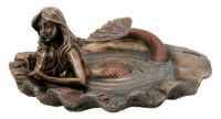 Art Nouveau Mermaid Tray - Collectible Figurine Statue Sculpture Art Nouveau Mermaid Tray - Collectible Figurine Statue Sculpture