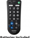 Sony Large Button Universal Remote Control, Easy to use for TV and Cable Box *Batteries Included*