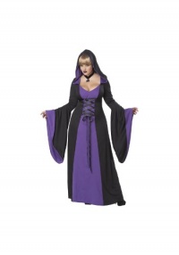 Deluxe Hooded Robe (Purple/Black;3X) Deluxe Hooded Robe (Purple/Black;3X)
