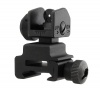 UTG Flip-up Tactical Rear Sight Complete with Dual Aiming Aperture