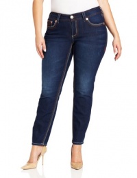 Seven7 Women's Plus-Size Thick Stitch Skiny Pant E, Warhol, 16 Seven7 Women's Plus-Size Thick Stitch Skiny Pant E, Warhol, 16