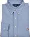 Ralph Lauren Mens Classic Fit Dress Shirt 4XB XXXX-Big Light Blue Solid