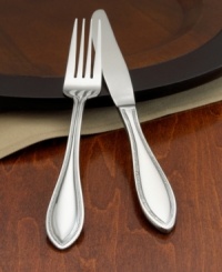 Elegant teardrop handles meet classic American style in this 53-piece flatware set from International Silver. A versatile choice for everyday dining. Elegant teardrop handles meet classic American style in this 53-piece flatware set from International Silver. A versatile choice for everyday dining.