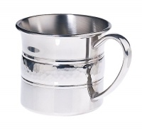 Lunt Pewter Hammered Baby Cup, 6-Ounce Lunt Pewter Hammered Baby Cup, 6-Ounce