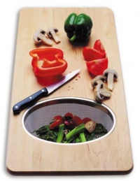 Snow River 7V03351 12-Inch by 24-Inch by 3/4-Inch Over the Sink Board with Stainless Steel Wire Basket Snow River 7V03351 12-Inch by 24-Inch by 3/4-Inch Over the Sink Board with Stainless Steel Wire Basket