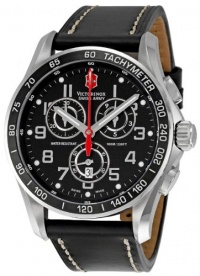 Victorinox Swiss Army Men's 241444 Chron Classic Black Chronograph Dial Watch Victorinox Swiss Army Men's 241444 Chron Classic Black Chronograph Dial Watch