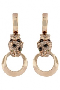 Effy Jewlery Signature Diamond and Emerald Earrings, .80 TCW Effy Jewlery Signature Diamond and Emerald Earrings, .80 TCW