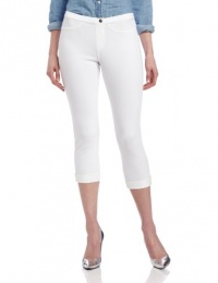 HUE Women's  Cuffed Capri