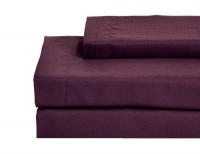 Steve Madden Microfiber Sheet Set, Full, Purple Steve Madden Microfiber Sheet Set, Full, Purple