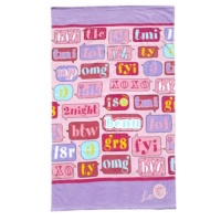 Avanti Lolita Text Me Beach Towel Sale Avanti Lolita Text Me Beach Towel Sale
