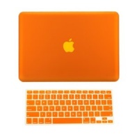 TopCase 2 in 1 Rubberized ORANGE Hard Case Cover and Keyboard Cover for Macbook Pro 15 A1286 with TopCase Mouse Pad TopCase 2 in 1 Rubberized ORANGE Hard Case Cover and Keyboard Cover for Macbook Pro 15 A1286 with TopCase Mouse Pad