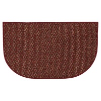 Townhouse Rugs Beacon Solid Red 18 by 29-1/2-Inch Slice Rug Townhouse Rugs Beacon Solid Red 18 by 29-1/2-Inch Slice Rug