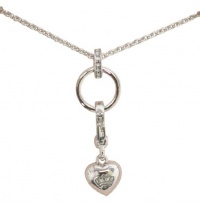 Juicy Couture Chain Charm Catcher Necklace Silver Juicy Couture Chain Charm Catcher Necklace Silver