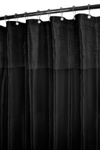 Park B. Smith Tuxedo Pleat Watershed Shower Curtain, Black Park B. Smith Tuxedo Pleat Watershed Shower Curtain, Black