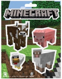 (5x7) Minecraft - Animals Sticker Pack (5x7) Minecraft - Animals Sticker Pack