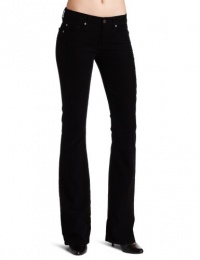 7 For All Mankind Women's Corduroy Kimmie Bootcut Pant in Black 7 For All Mankind Women's Corduroy Kimmie Bootcut Pant in Black