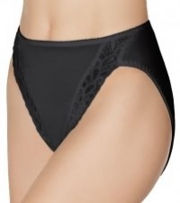 Wacoal Bodysuede Lace Leg Hi-Cut Brief Wacoal Bodysuede Lace Leg Hi-Cut Brief