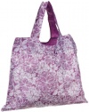 Anne Klein Women's 98/AKPURPTOTE Earth Friendly  Purple and White Floral Tote