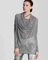 This ultra-soft Helmut Lang top marries luxury and modernity for inimitable style you can work through the week. As chic with jeans as it is with a maxi, this semi-sheer layer is the latest must have. This ultra-soft Helmut Lang top marries luxury and modernity for inimitable style you can work through the week. As chic with jeans as it is with a maxi, this semi-sheer layer is the latest must have.