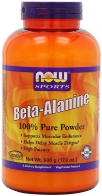 NOW Foods Beta Alanine Powder 500G NOW Foods Beta Alanine Powder 500G