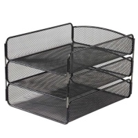 Safco Products Onyx Triple Tray (3271BL) Safco Products Onyx Triple Tray (3271BL)