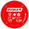 Freud D0760X Diablo Ultra Finish Saw Blade ATB 7-1/4-Inch by 60t 5/8-Inch Arbor