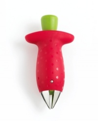 Get straight to the sweet stuff. The Chef'N StemGem removes all the inedible parts of the strawberry in one safe and effortless motion. Limited lifetime warranty. Get straight to the sweet stuff. The Chef'N StemGem removes all the inedible parts of the strawberry in one safe and effortless motion. Limited lifetime warranty.