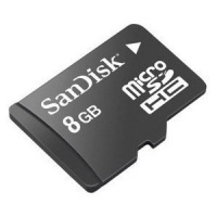 SanDisk® microSDHCTM 8GB Memory Card SanDisk® microSDHCTM 8GB Memory Card