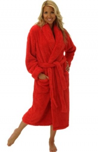 Del Rossa Women's Super Plush Microfiber Fleece Bathrobe Robe Del Rossa Women's Super Plush Microfiber Fleece Bathrobe Robe