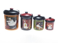 Certified International International Chefs Canister Set Certified International International Chefs Canister Set