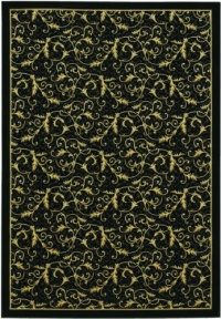 Couristan Everest 2863/6214 Royal Scroll Area Rug - Ebony Couristan Everest 2863/6214 Royal Scroll Area Rug - Ebony